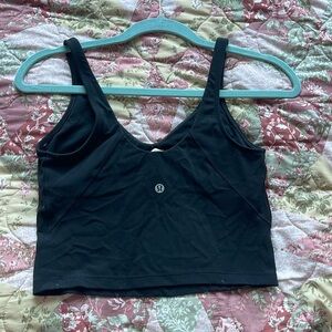 lululemon align tank black (size 6)